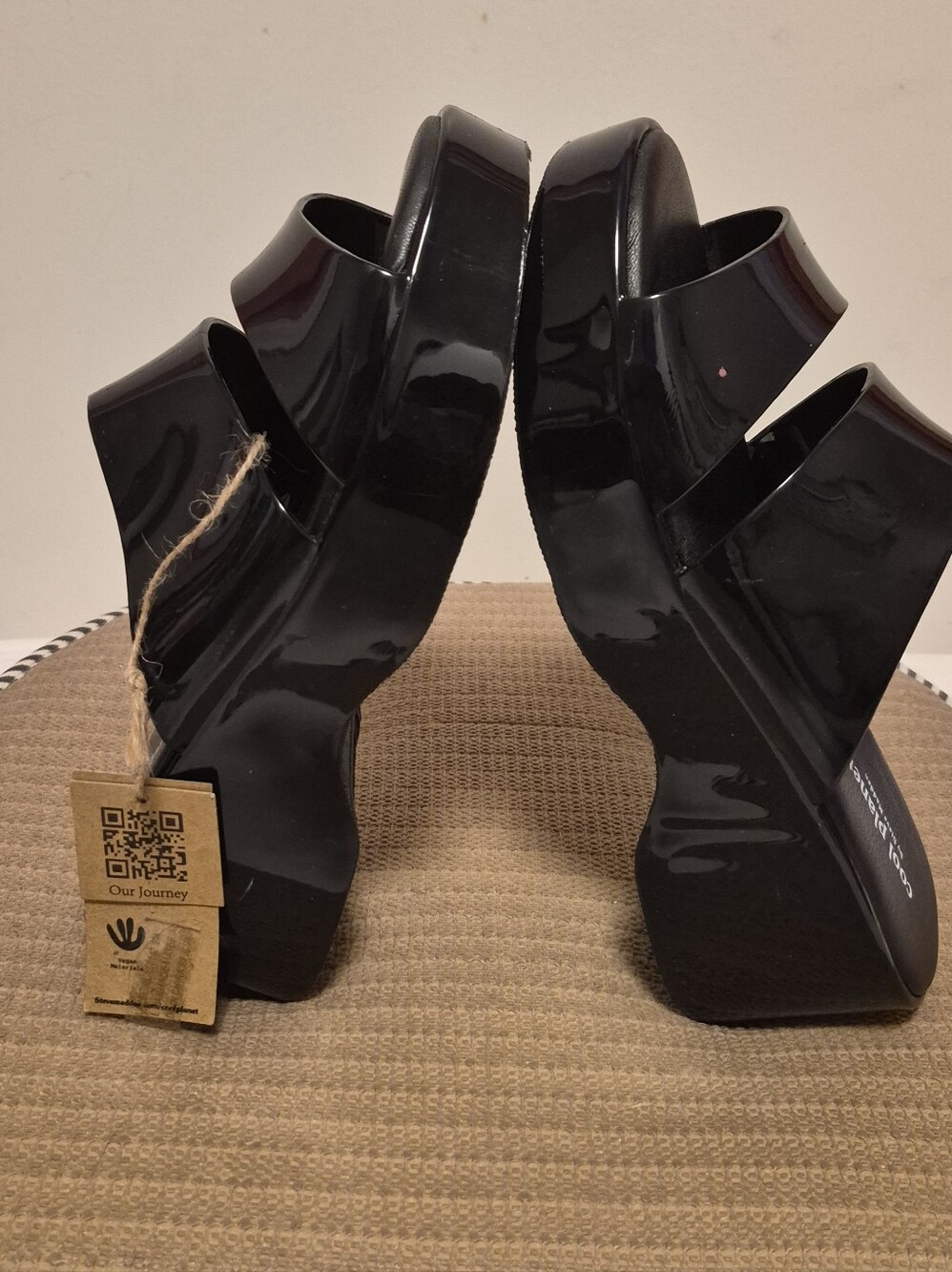 Women's Black Slide Sandals
